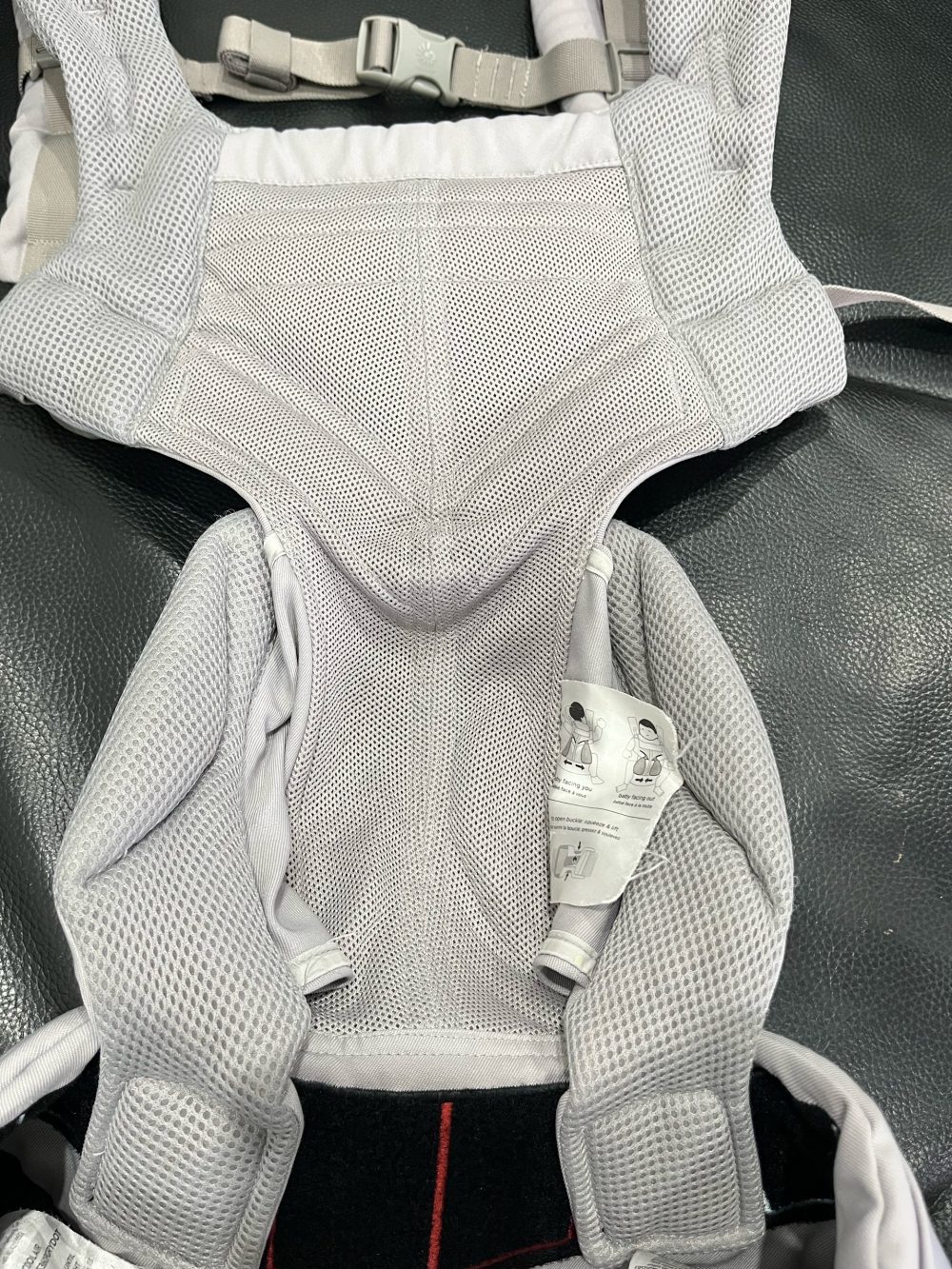 Địu cho bé Ergobaby Omni 360 Cool Air Mesh, Pearl Grey ( 0m—> 20kg) - Ảnh 20