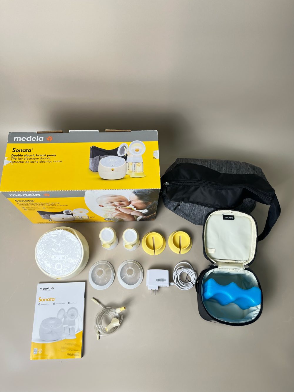 Máy hút sữa Medela Sonata Flex ( full box) - Ảnh 4