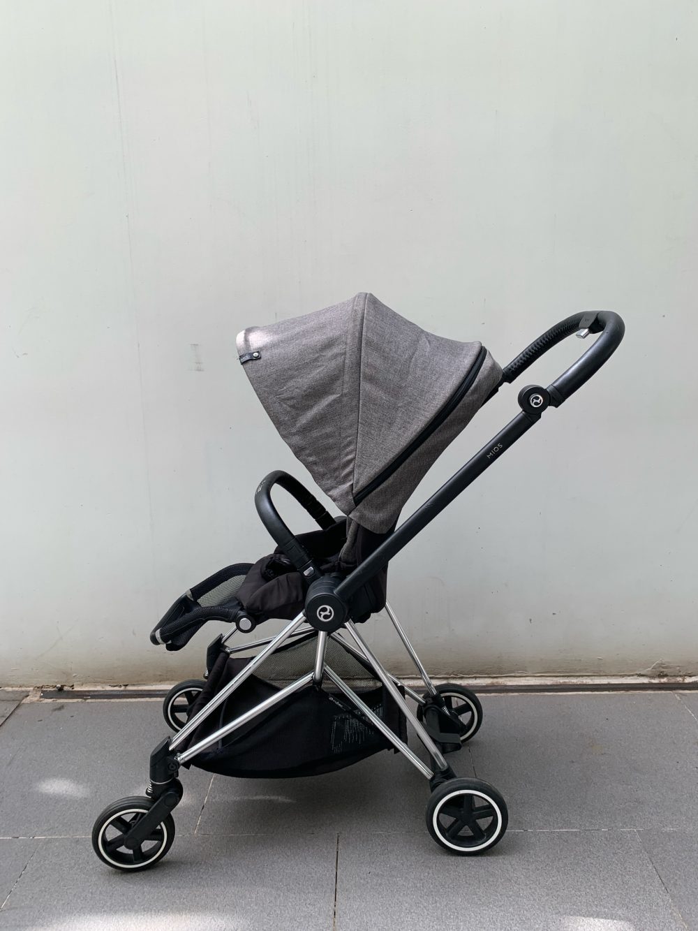 Xe đẩy Cybex mios 1 màu xám khung bạc (0-22kg~4y) - Ảnh 16