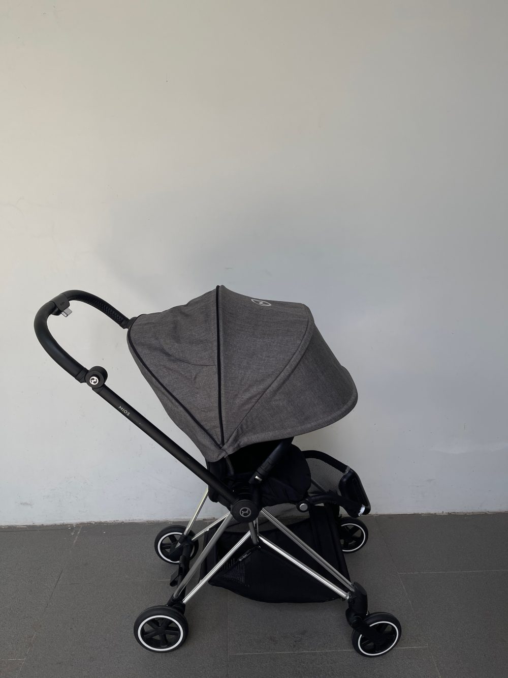 Xe đẩy Cybex Mios 1 xám khung bạc (0->4y, tối đa 22kg) - Ảnh 3