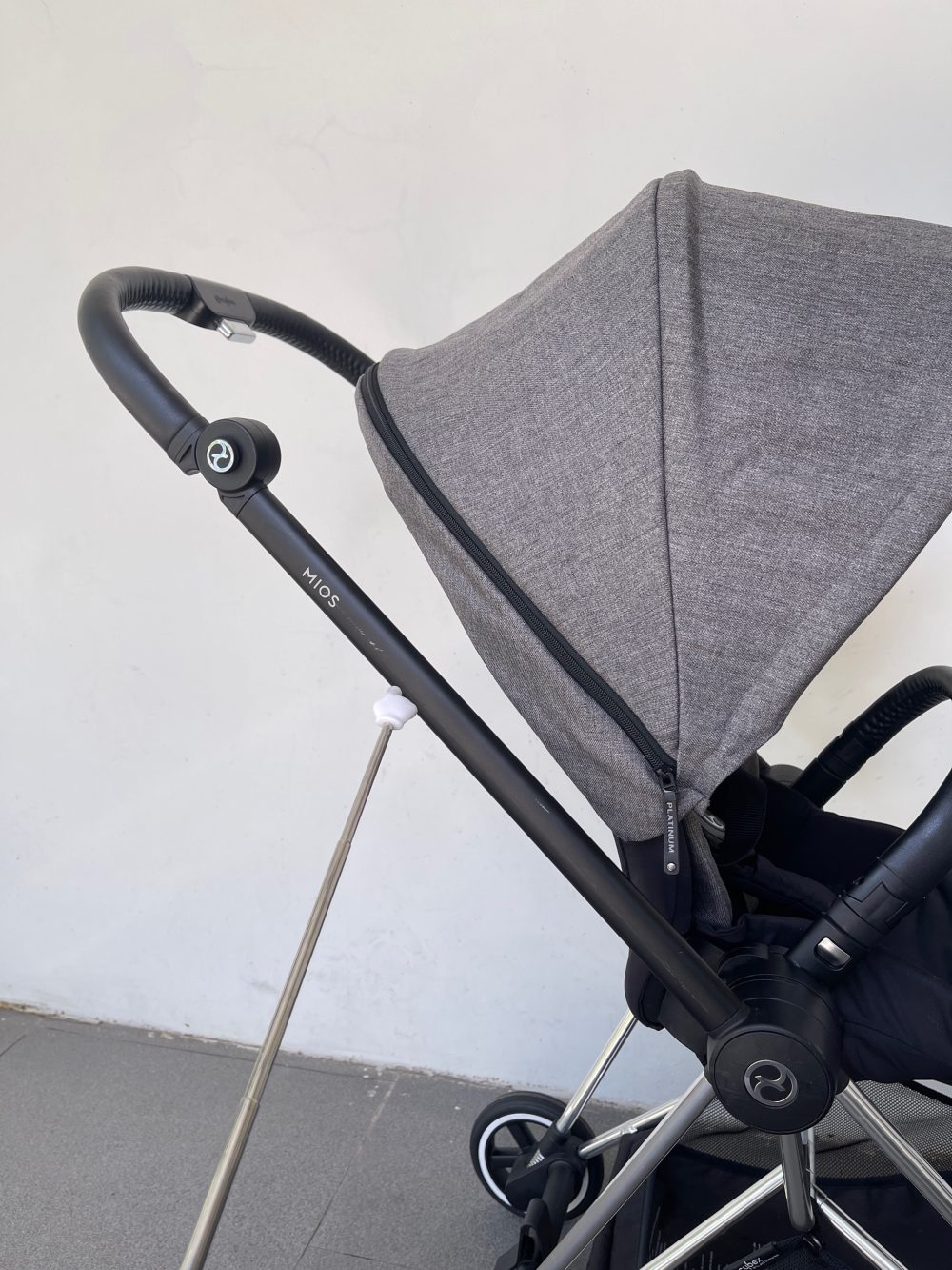 Xe đẩy Cybex Mios 1 xám khung bạc (0->4y, tối đa 22kg) - Ảnh 14