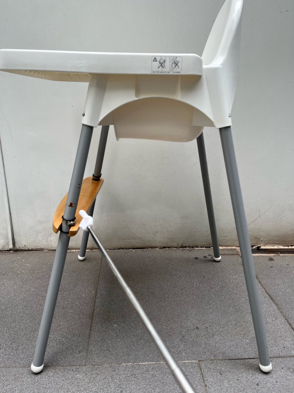 Ghế ăn dặm Ikea màu trắng (size: 6m->3y, tối đa 15kg) - Ảnh 10