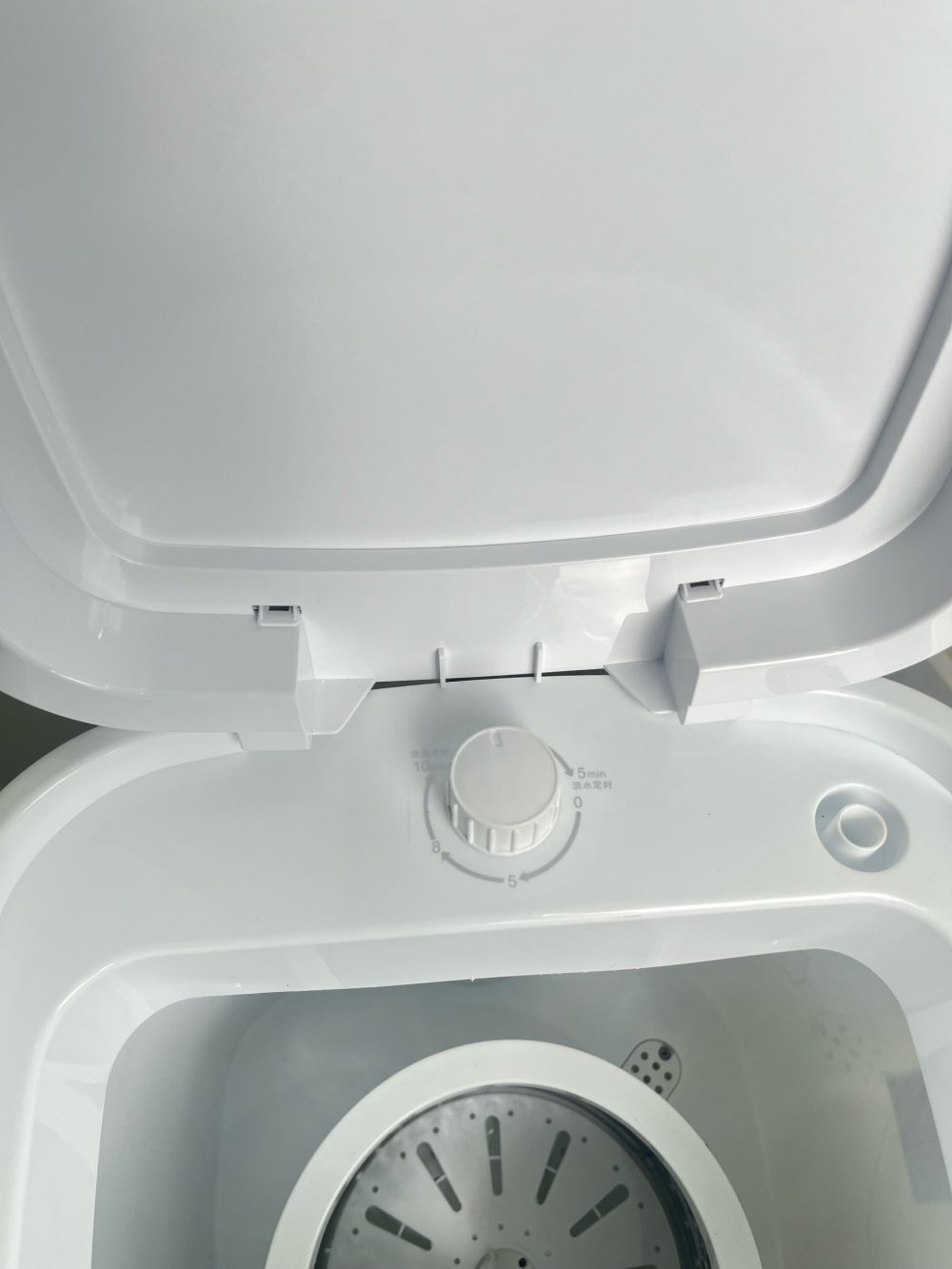 Máy giặt mini nhỏ gọn VCJ ánh sáng xanh diệt khuẩn màu trắng size 3-4kg (no box) - Ảnh 14