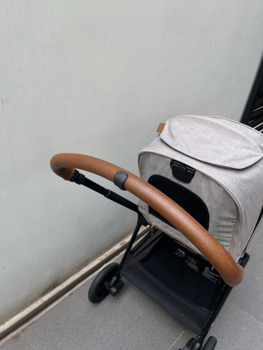 Bộ xe đẩy Nuna Triv Next màu hazelwood ( Size: 0m->4m, tối đa 22kg6)và Nôi Nuna Pipa Next màu carviar kèm Adapter - Ảnh 21