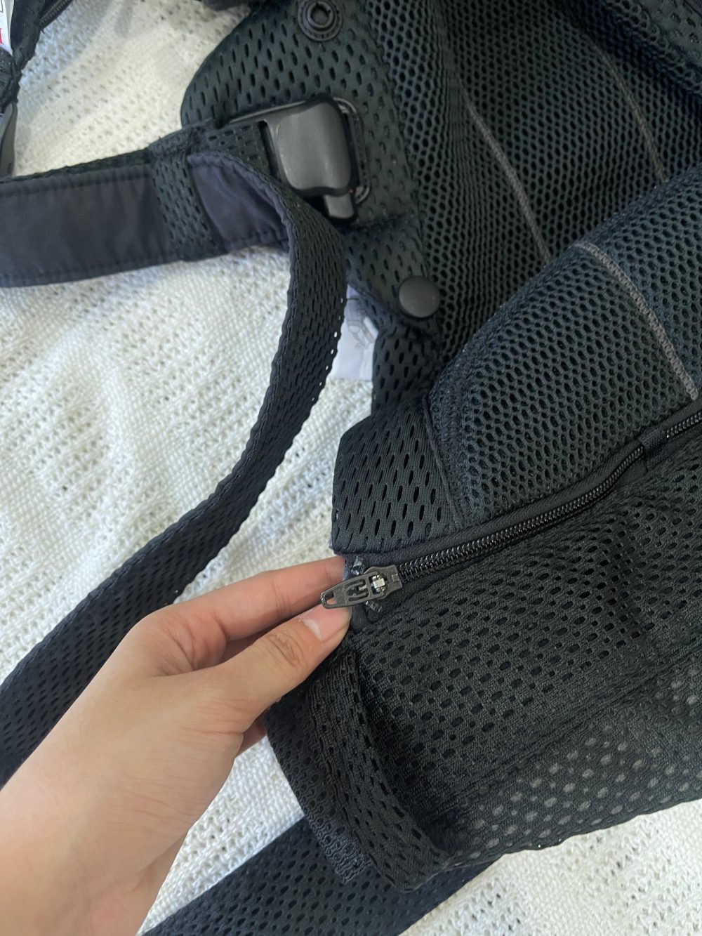 Địu Baby Bjorn Harmony màu đen (0->3y, tối đa 15kg) - Ảnh 8