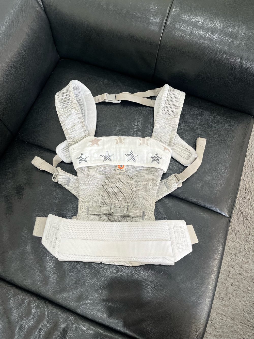 Địu cho bé Ergobaby Aerloom – Misty Morning ( size: 0m-> 15kg9, full box) - Ảnh 9