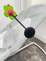 Ghế rung Baby Bjorn vải lưới mesh (kèm thanh đồ chơi, còn túi đựng) - Ảnh 2