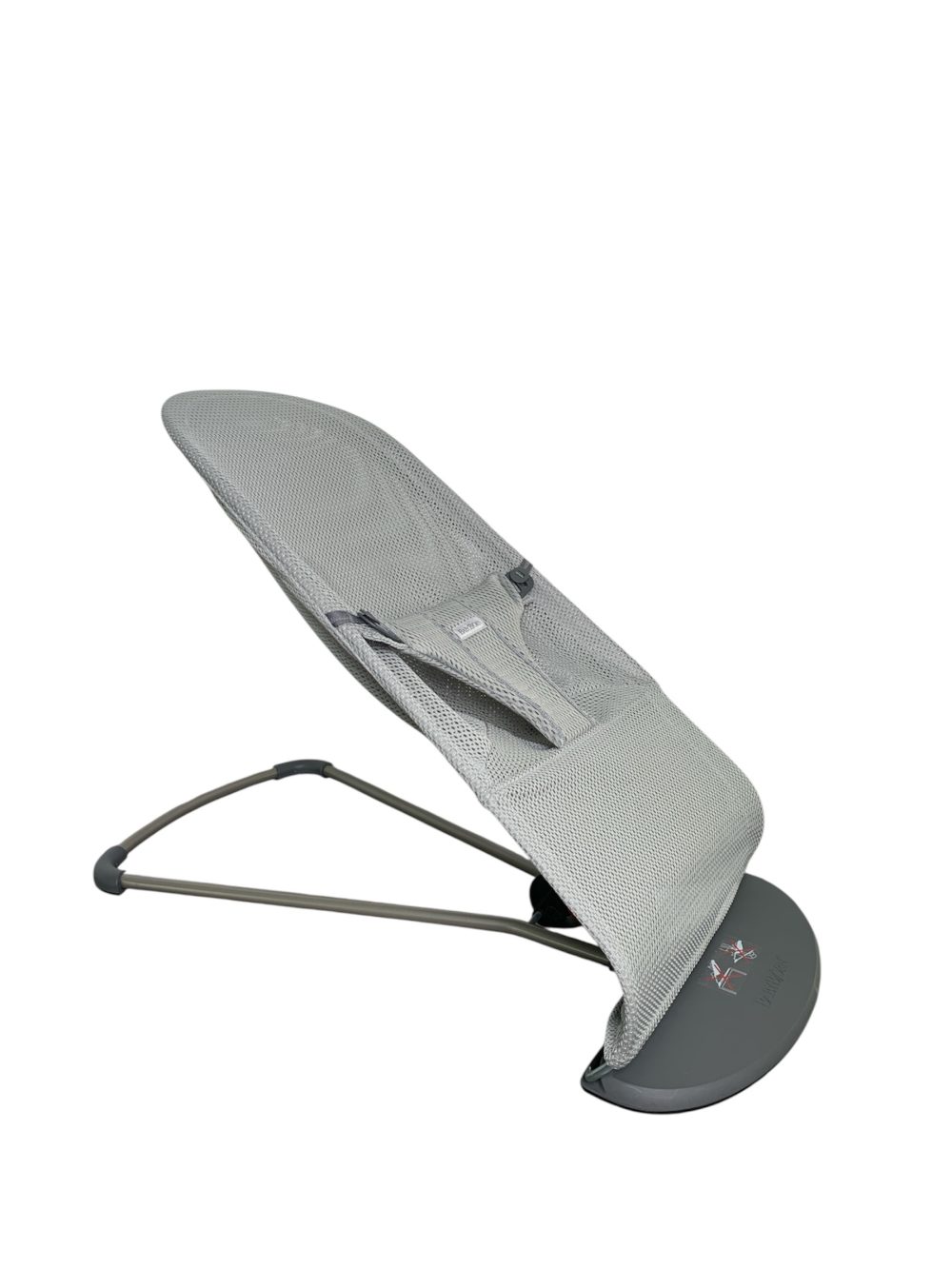 Ghế rung Baby Bjorn Bouncer Bliss màu grey vải mesh lưới ( 3,5-13kg/0-2y) - Ảnh 1