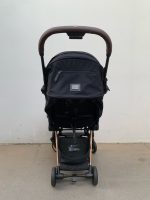 Xe đẩy gấp gọn Cybex Platinum Coya khung rosegold màu Sepia black kèm cup holder, áo mưa, túi vải đựng - Ảnh 21