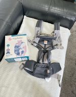 Địu Ergobaby Omni 360 Cool Air Mesh, Carbon grey ( sơ sinh 3.2kg ->20kg, full box) - Ảnh 4