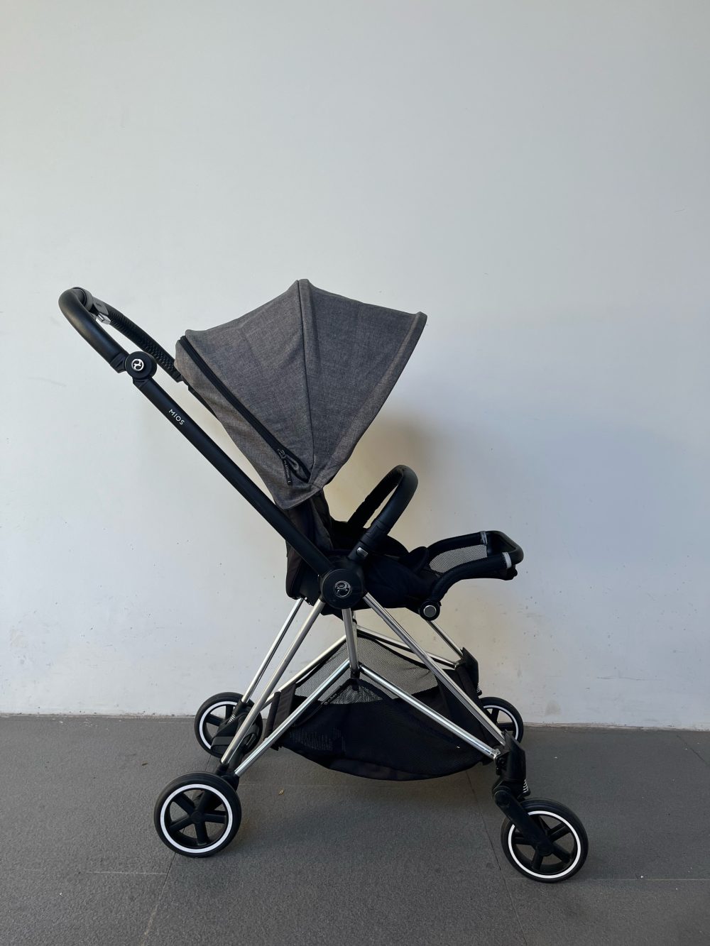 Xe đẩy Cybex Mios 1 xám khung bạc (0->4y, tối đa 22kg) - Ảnh 2