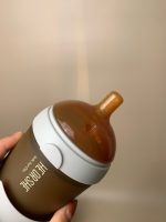 Set bình sữa cổ rộng Heorshe 240ml & nắp chuyển đổi cho bình cổ rộng Heorshe màu grey - Ảnh 11
