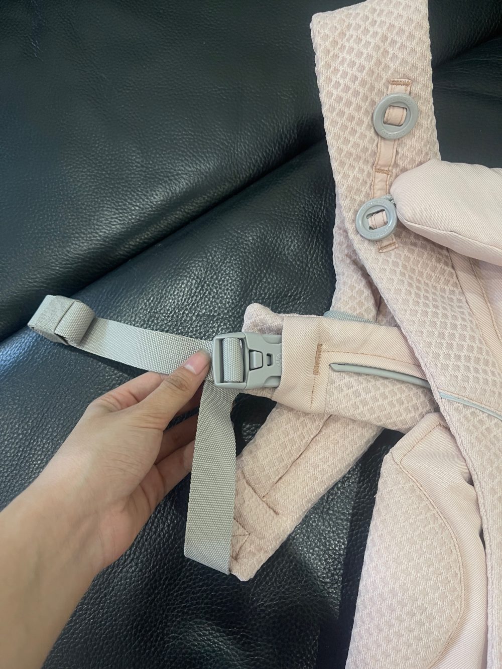 Địu Ergobaby Omni Breeze màu hồng (0->48m, tối đa 20kg, no box) - Ảnh 11