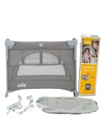 Giường cũi Joie Kubbie Sleep Foggy Gray ( full box)