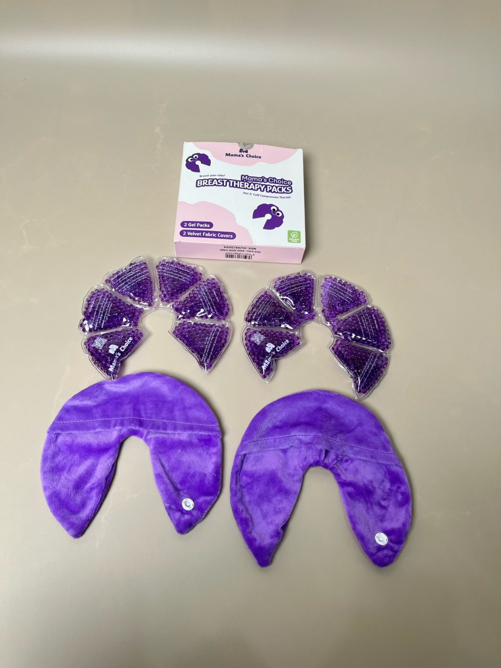 Túi chườm ngực nóng, lạnh Mama's Choice ( full box) - Ảnh 3