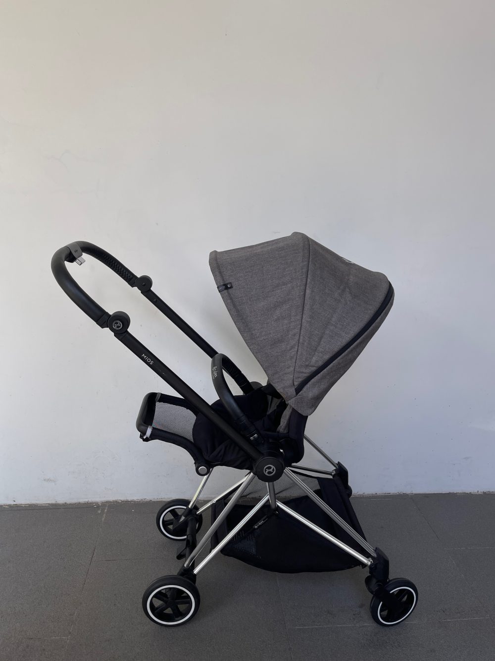 Xe đẩy Cybex Mios 1 xám khung bạc (0->4y, tối đa 22kg) - Ảnh 13