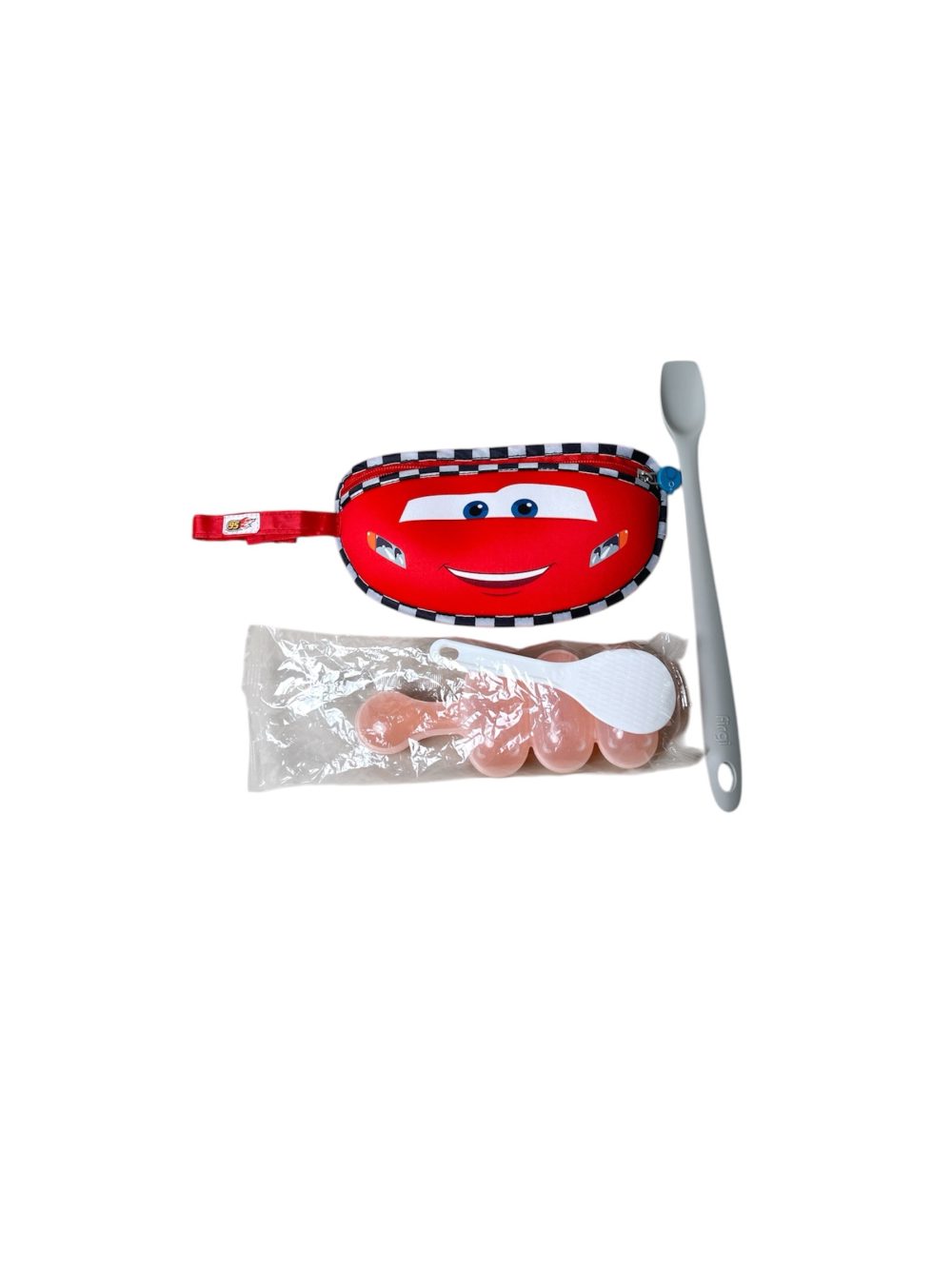 Set thìa Firgi, yếm ăn B.box - tặng bộ khuôn làm lắc cơm - Ảnh 1