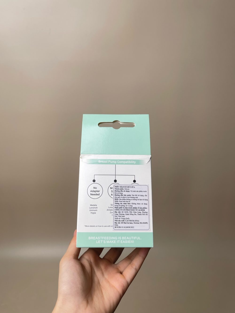 Set 2 phễu hút sữa silicon LACTECK (size: 24mm, full box) - Ảnh 2
