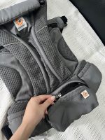Địu Ergobaby Omni Breeze màu xám (0→4y, tối đa 20kg) tặng kèm yếm địu Ergobaby - Ảnh 10