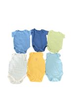 Set 6 bộ bodysuit Mothercare 6 màu ( size: 1m~ 4,5kg)
