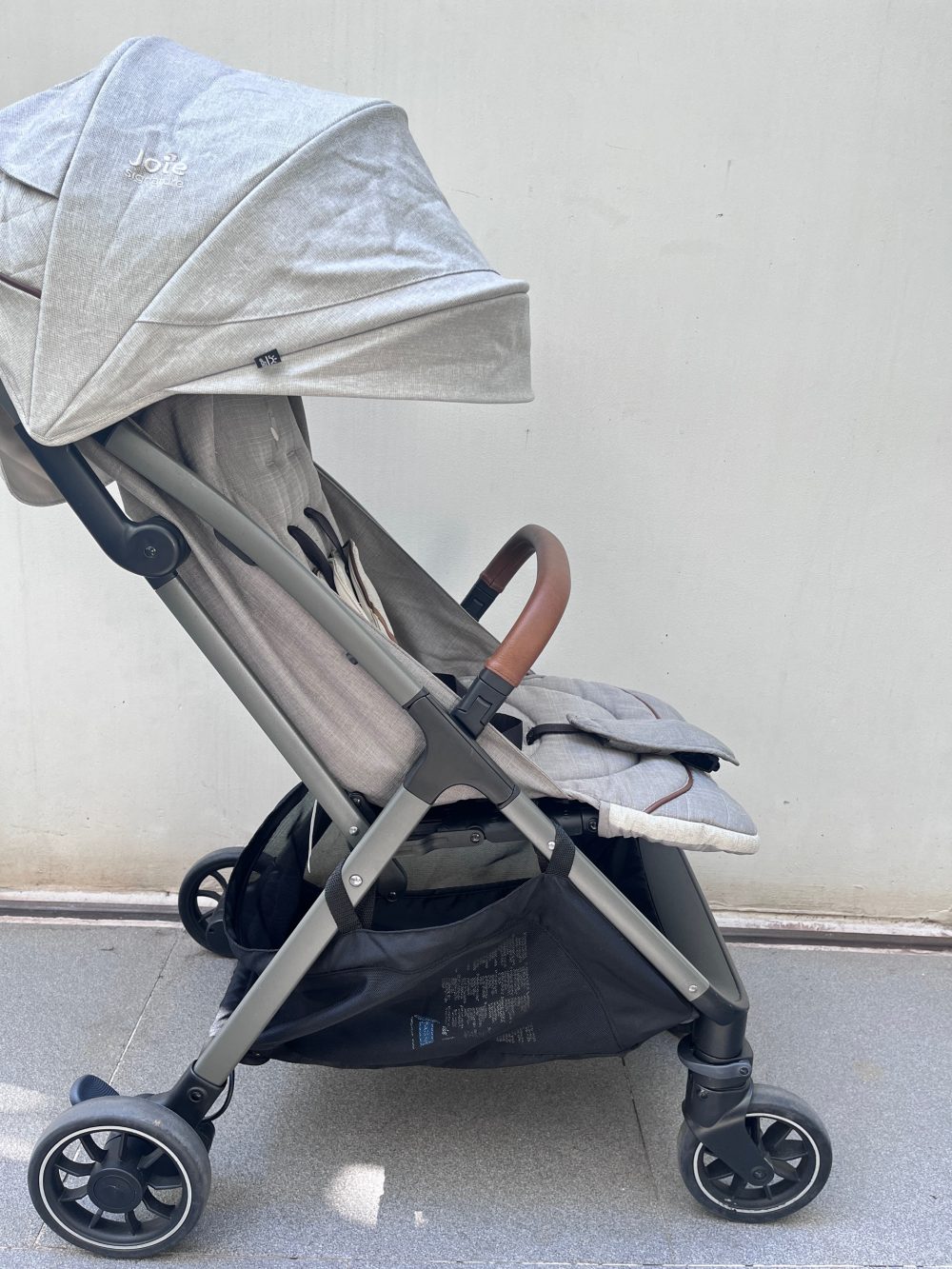 Xe đầy Joie Parcel Signature màu Oyster (0→ 4y tối đa 22kg) kèm cup holder và túi đựng - Ảnh 9