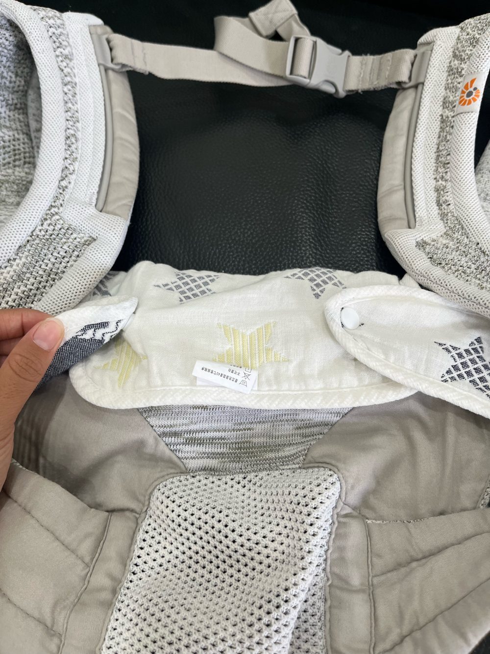 Địu cho bé Ergobaby Aerloom – Misty Morning ( size: 0m-> 15kg9, full box) - Ảnh 12