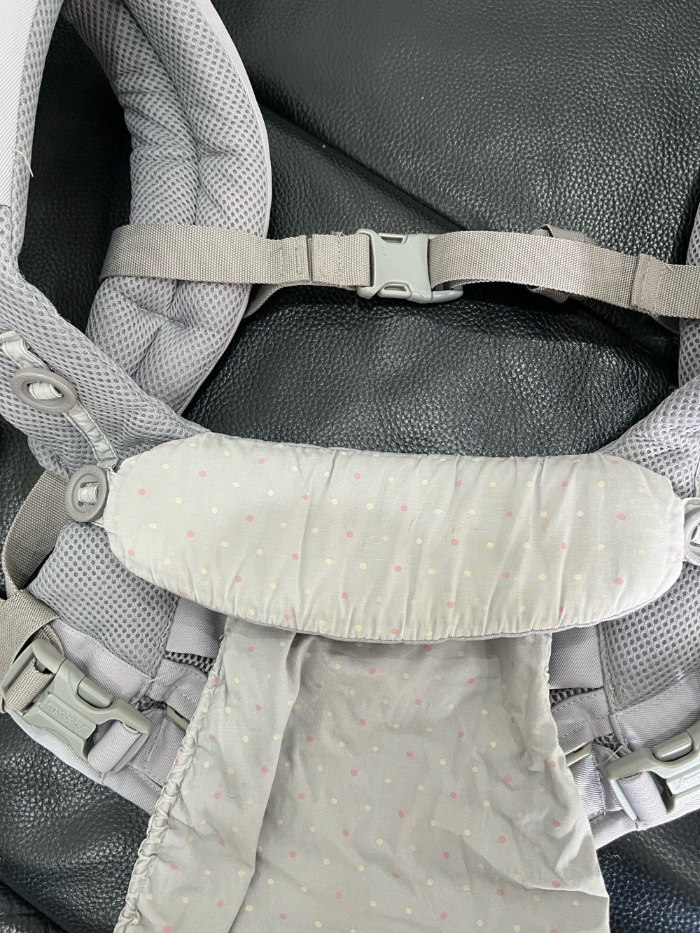 Địu cho bé Ergobaby Omni 360 Cool Air Mesh, Pearl Grey ( 0m—> 20kg) - Ảnh 13