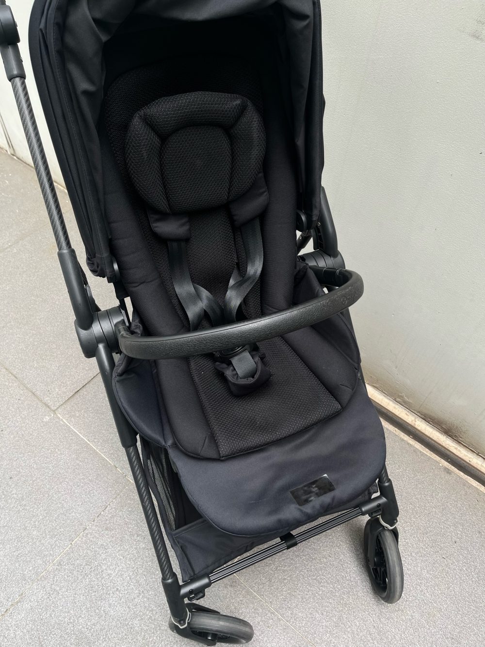 Xe đẩy Cybex Melio Carbon 3 màu đen ( size: 1m-> 22kg, full box), kèm đệm sơ sinh (bill VNQ) - Ảnh 19