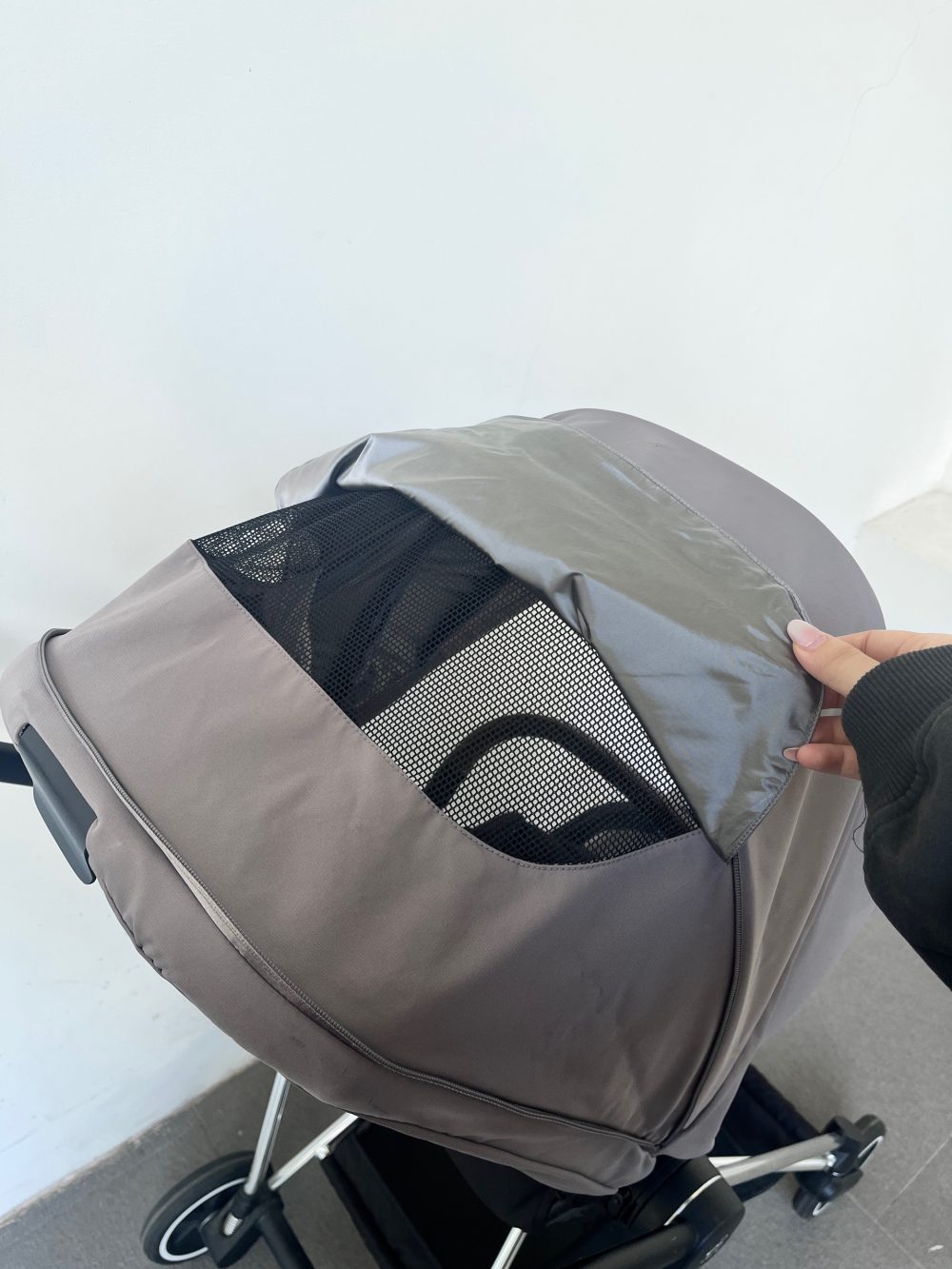 Xe đẩy Cybex Mios 2 xám khung bạc (0-4y/ 22kg) - Ảnh 4