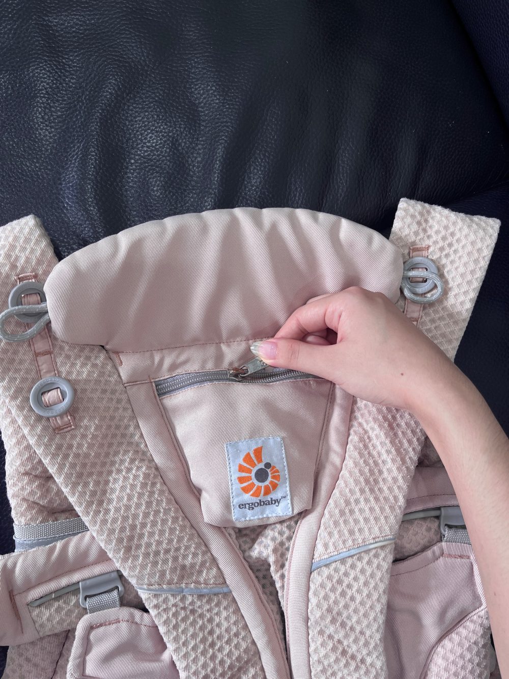 Địu Ergobaby Omni Breeze màu hồng (0→4y, tối đa 20kg) - Ảnh 4