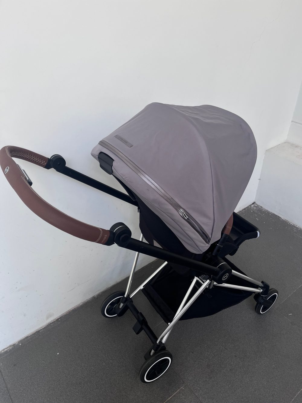 Xe đẩy Cybex Mios 2 xám khung bạc (0-4y/ 22kg) - Ảnh 17
