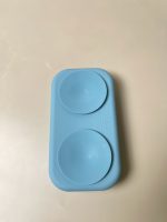 Bộ khay ăn & muỗng ăn dặm silicone Lil'slux màu xanh - Ảnh 5