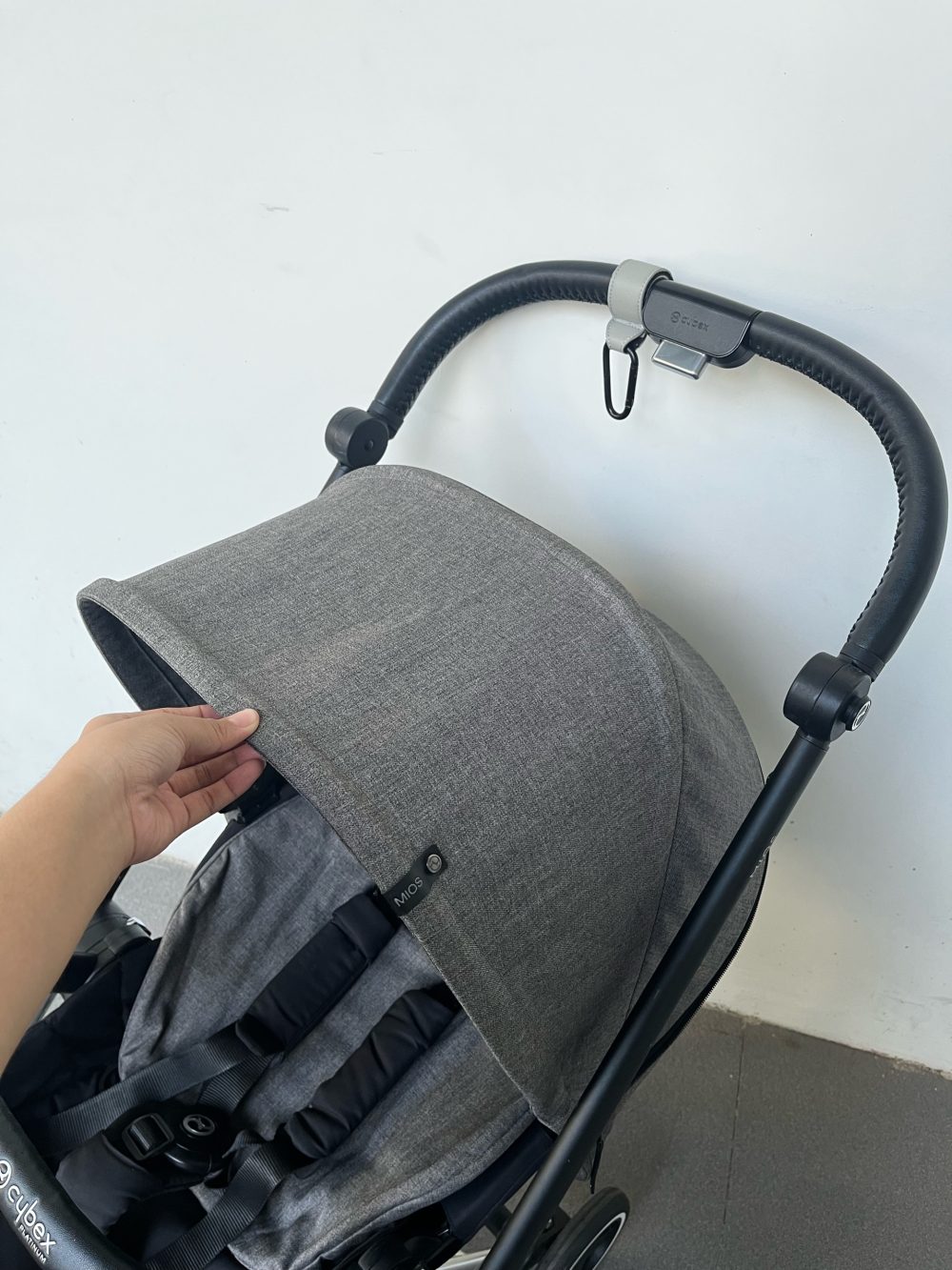 Xe đẩy Cybex Mios 1 xám khung bạc (0->4y, tối đa 22kg) - Ảnh 16
