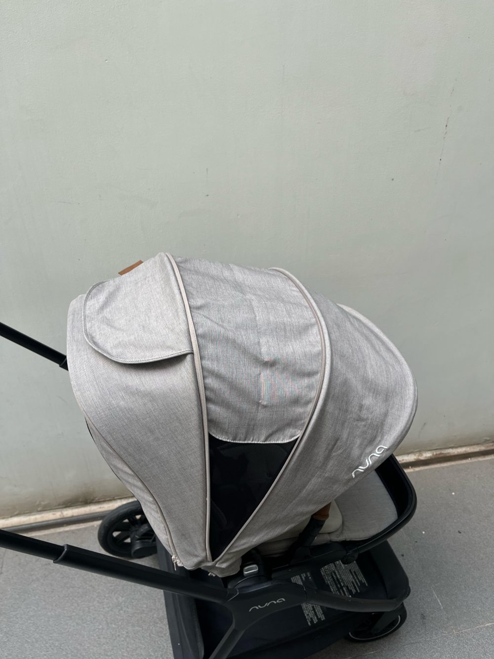 Bộ xe đẩy Nuna Triv Next màu hazelwood ( Size: 0m->4m, tối đa 22kg6)và Nôi Nuna Pipa Next màu carviar kèm Adapter - Ảnh 27