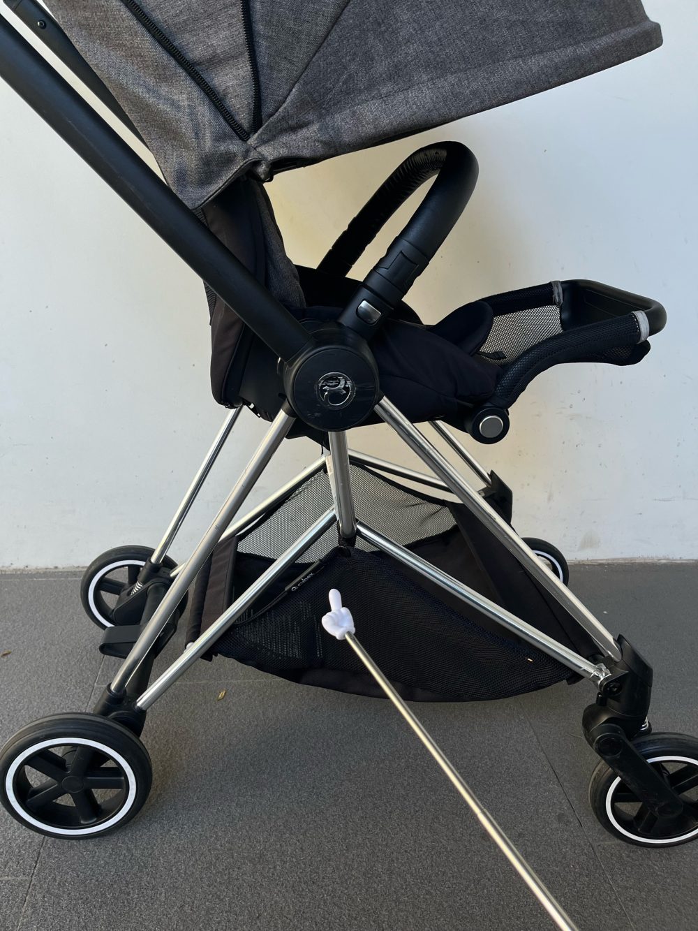 Xe đẩy Cybex Mios 1 xám khung bạc (0->4y, tối đa 22kg) - Ảnh 6