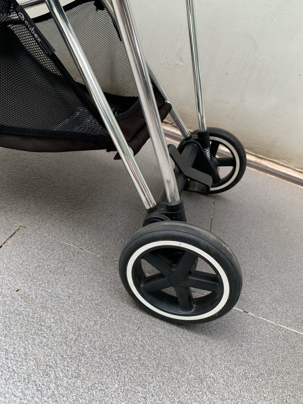 Xe đẩy Cybex mios 1 màu xám khung bạc (0-22kg~4y) - Ảnh 17