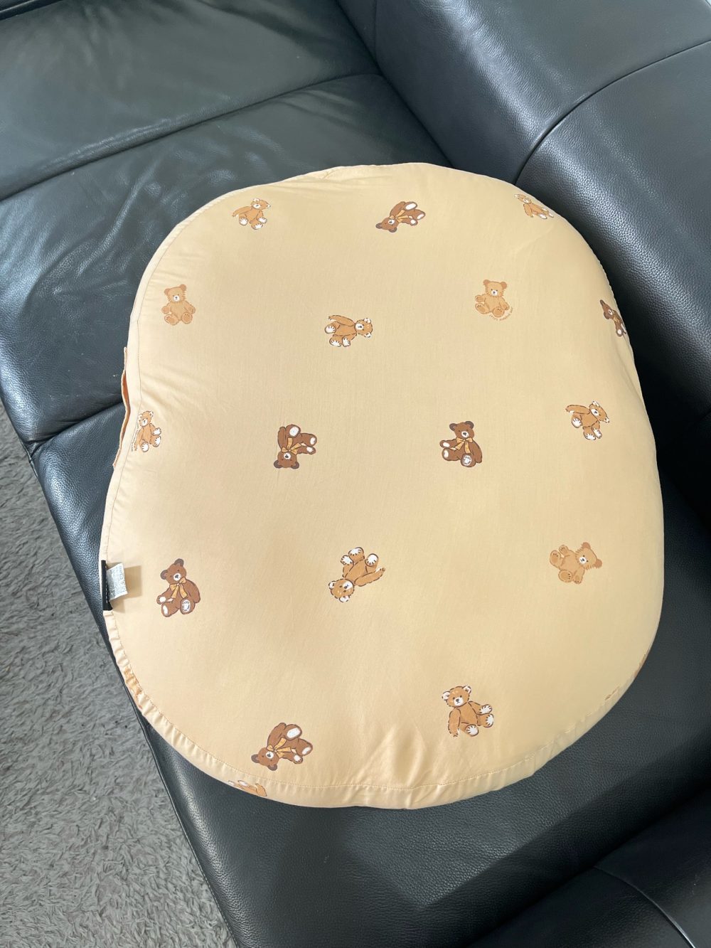 Gối chống trào ngược Dono&Dono vải 4 mùa, hoạ tiết gấu Teddy & kèm 1 vỏ gối Dono&Dono - Ảnh 4