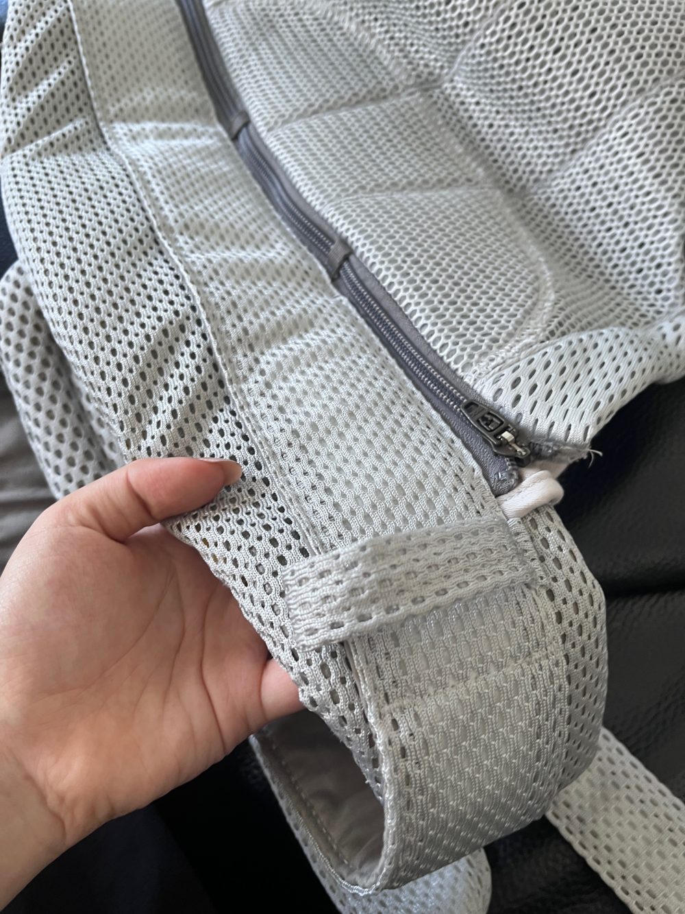 Địu Trẻ Em Baby Bjorn Harmony màu Sliver (0→3 tuổi, tối đa 15kg) còn box - Ảnh 6