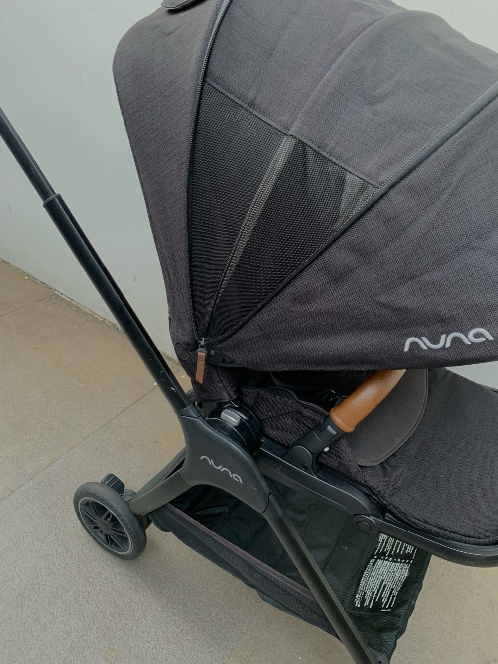 Xe đẩy Nuna Triv màu đen khung đen (0-22kg~4y) - Ảnh 17