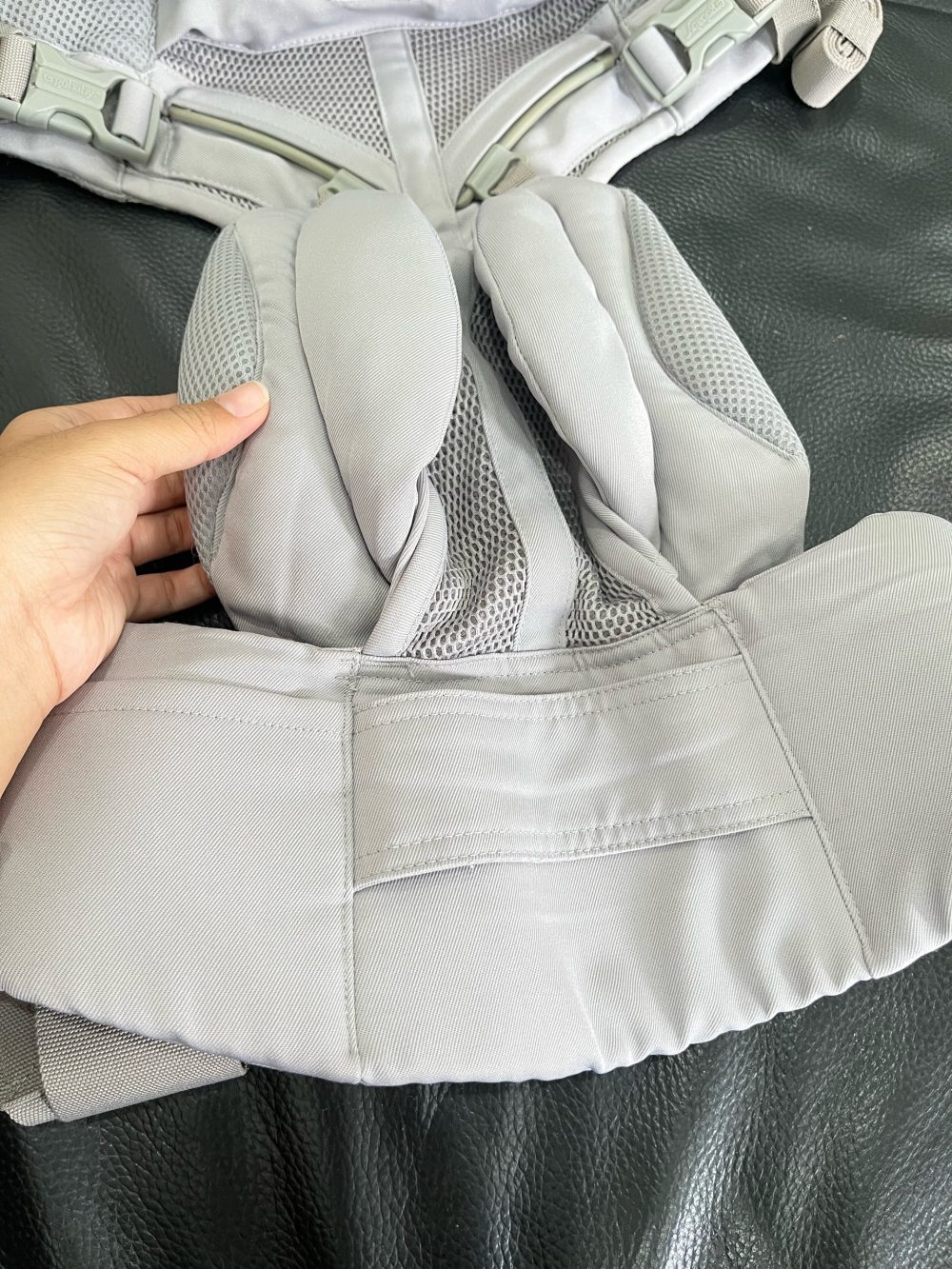 Địu cho bé Ergobaby Omni 360 Cool Air Mesh, Pearl Grey ( 0m—> 20kg) - Ảnh 14