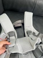 Địu Baby Bjorn One Air 3D mesh màu silver ( size: 0->3y~3kg5->15kg, full box) - Ảnh 7