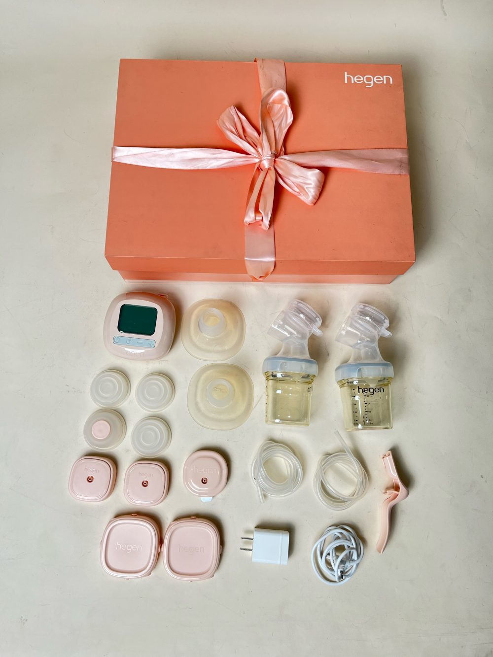 Máy hút sữa điện đôi Hegen Sofotsqround ( full box) - Ảnh 20