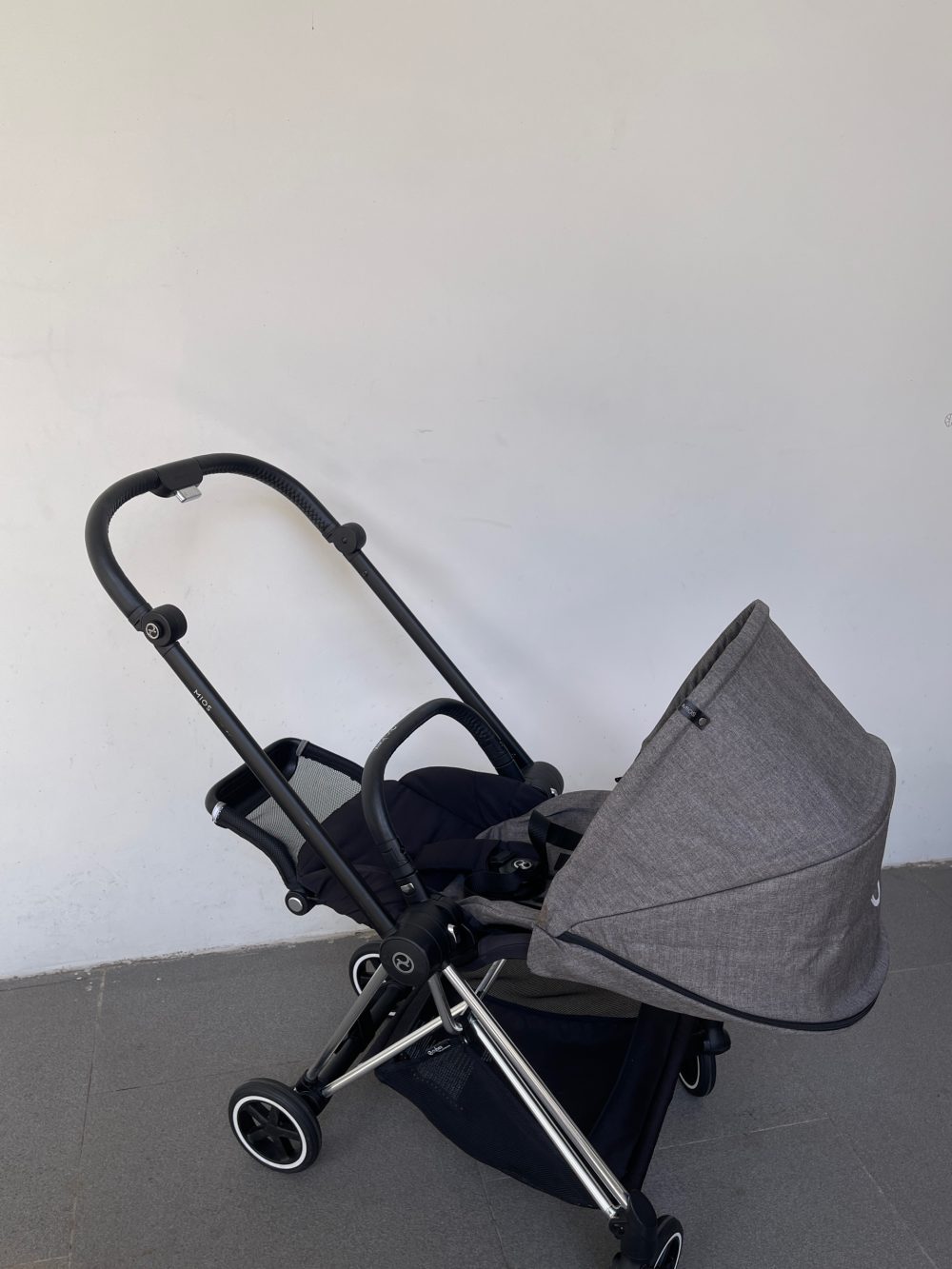 Xe đẩy Cybex Mios 1 xám khung bạc (0->4y, tối đa 22kg) - Ảnh 18