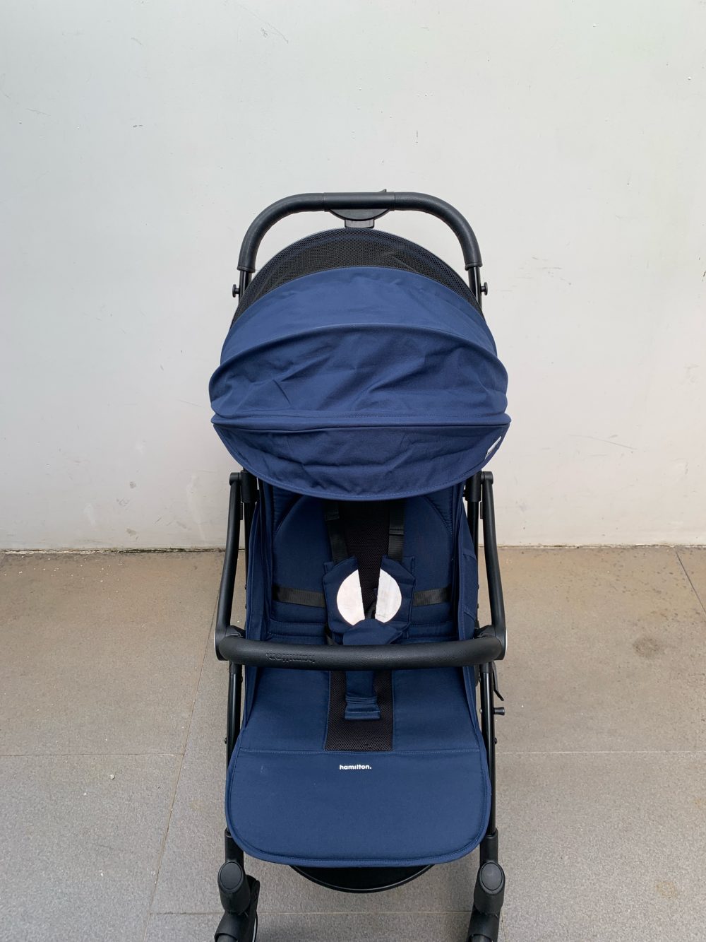 Xe đẩy Hamilton X1 plus màu xanh navy (kèm túi đựng hãng & cup holder) - Ảnh 14