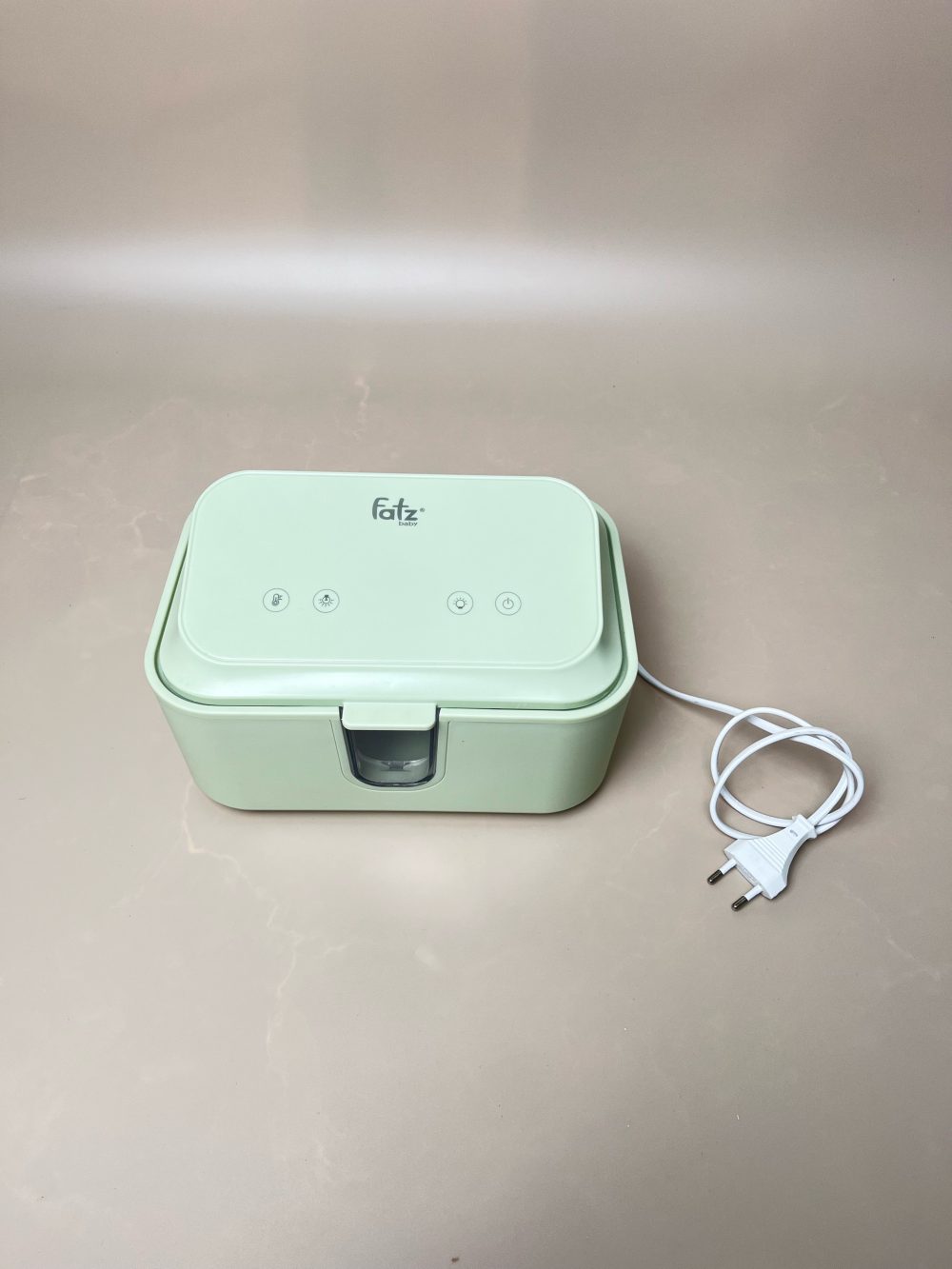 Máy ủ ấm khăn ướt và tiệt trùng UVC-LED Fatzbaby Warm 5 màu xanh ( no box) - Ảnh 4