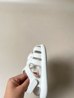 Sandal cao su bít mũi Zara màu trắng ( size: 21) - Ảnh 5