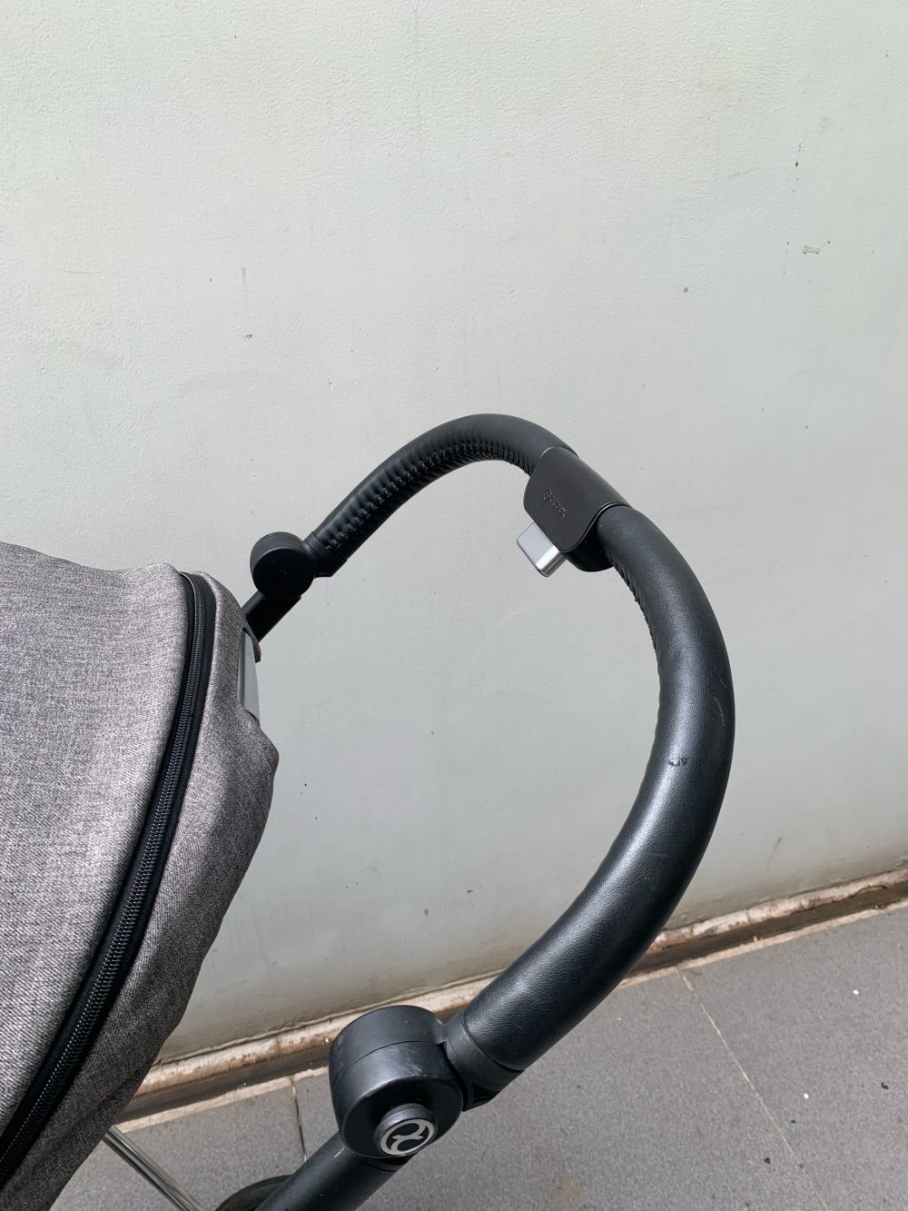 Xe đẩy Cybex mios 1 màu xám khung bạc (0-22kg~4y) - Ảnh 10