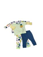 Set 2 bộ dài tay Next baby hoạ tiết tropical (3-6m/8kg-68cm)