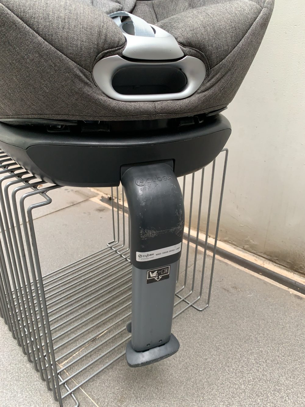 Ghế ngồi oto Cybex Sirona Plus kèm đế base 360 độ (màu xám) - Ảnh 11