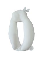 Gối thỏ Raras vải bamboo màu trắng ( size: 0→2y)
